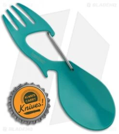 Kershaw Ration Stainless Steel Spork Multi-tool (Teal) 1140TEALX 5 Kershaw Ration Stainless Steel Spork Multi-tool (Teal) 1140TEALX -Knives And Tools Kershaw Ration Teal 1140TEAL BHQ 86192 jr bottlecap