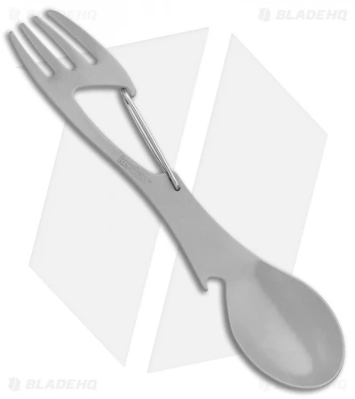 Kershaw Ration XL Stainless Steel Spork Multi-Tool (Bead Blast) 1145X 1 Kershaw Ration XL Stainless Steel Spork Multi-Tool (Bead Blast) 1145X