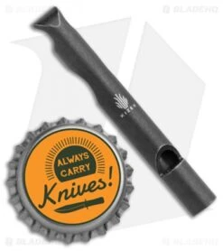 Kizer Siren 1 EDC Whistle Bottle Opener Keychain - Black Ti 5 Kizer Siren 1 EDC Whistle Bottle Opener Keychain - Black Ti -Knives And Tools Kizer Siren 1 EDC Whistle Bottle Opener Keychain Black Sculpted Ti BHQ 107493 jr bottlecap