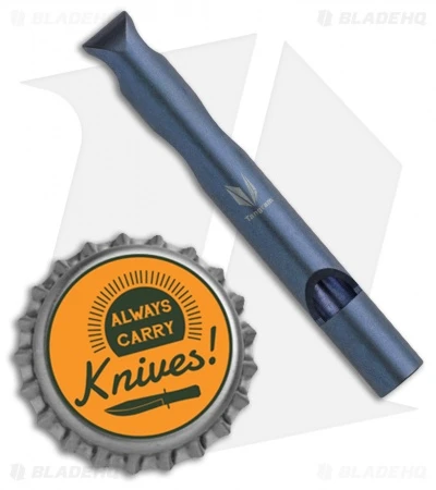 Kizer Siren 1 EDC Whistle Bottle Opener Keychain - Blue Ti 3 Kizer Siren 1 EDC Whistle Bottle Opener Keychain - Blue Ti - Image 3