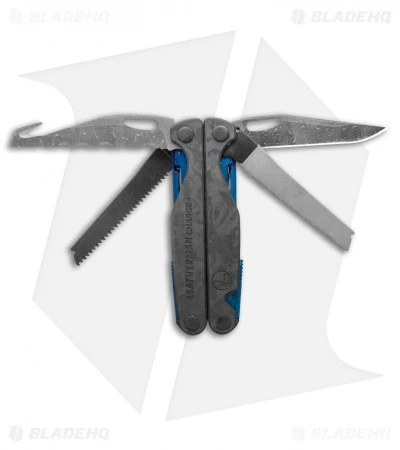 Leatherman Charge Plus Damascus/CF Multi Tool W/ Nylon Sheath (18-in-1) 832784 2 Leatherman Charge Plus Damascus/CF Multi Tool W/ Nylon Sheath (18-in-1) 832784 - Image 2