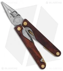 Leatherman Charge Plus Damascus/Wood Multi Tool W/ Nylon Sheath (18-in-1) 832785 -Knives And Tools Leatherman Charge Plus Wood Damascus CF 832825 BHQ 105665 jr closed