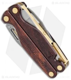 Leatherman Charge Plus Damascus/Wood Multi Tool W/ Nylon Sheath (18-in-1) 832785 -Knives And Tools Leatherman Charge Plus Wood Damascus CF 832825 BHQ 105665 jr spine