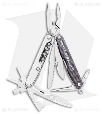 Leatherman Juice CS4 Multi Tool Granite Gray W/ Sheath (15-in-1) 1 Leatherman Juice CS4 Multi Tool Granite Gray W/ Sheath (15-in-1)