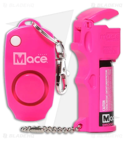 Mace Pocket Model 2-in-1 Alarm/Pepper Spray Combo Polymer (Pink) 1 Mace Pocket Model 2-in-1 Alarm/Pepper Spray Combo Polymer (Pink)