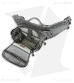 Maxpedition AGR WOLFSPUR V2.0 Crossbody CCW Bag - Gray 11 Maxpedition AGR WOLFSPUR V2.0 Crossbody CCW Bag - Gray -Knives And Tools Maxpedition AGR Wolfspur v2 Crossbody Bag BHQ 105279 td open