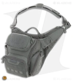 Maxpedition AGR WOLFSPUR V2.0 Crossbody CCW Bag - Gray 13 Maxpedition AGR WOLFSPUR V2.0 Crossbody CCW Bag - Gray -Knives And Tools Maxpedition AGR Wolfspur v2 Crossbody Bag BHQ 105279 td size