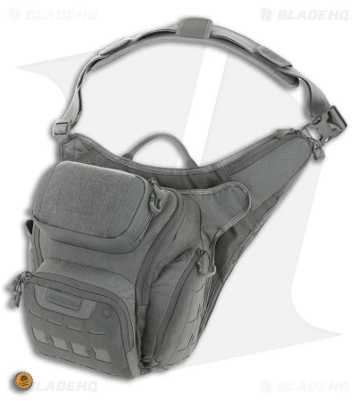 Maxpedition AGR WOLFSPUR V2.0 Crossbody CCW Bag - Gray 7 Maxpedition AGR WOLFSPUR V2.0 Crossbody CCW Bag - Gray - Image 7