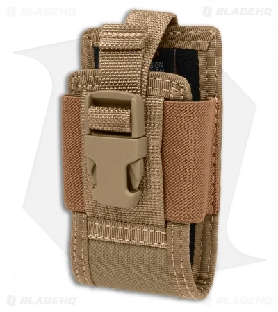 Maxpedition 4.5" Clip-On Phone Holster Khaki Pouch 0109K 1 Maxpedition 4.5" Clip-On Phone Holster Khaki Pouch 0109K