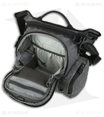 Maxpedition ENTITY Small CCW-Compatible Crossbody Bag - Ash Gray 5 Maxpedition ENTITY Small CCW-Compatible Crossbody Bag - Ash Gray - Image 5