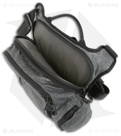 Maxpedition ENTITY Small CCW-Compatible Crossbody Bag - Ash Gray 4 Maxpedition ENTITY Small CCW-Compatible Crossbody Bag - Ash Gray - Image 4