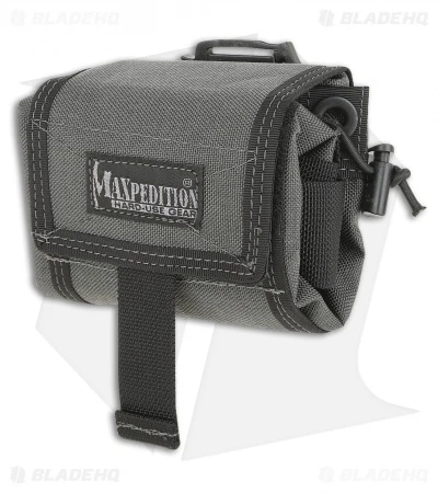 Maxpedition Mega RollyPoly Folding Dump Pouch Wolf Gray 0209W 1 Maxpedition Mega RollyPoly Folding Dump Pouch Wolf Gray 0209W