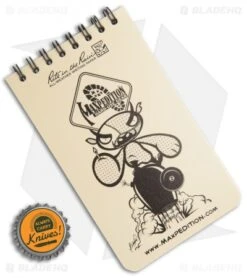 Maxpedition Rite In The Rain Pocket Notebook (3" X 5") Tan -Knives And Tools Maxpedition Rite in the Rain Pocket Notebook Tan BHQ 29348 jr bottlecap