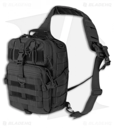 Maxpedition Malaga Gearslinger Black Shoulder Pack Hydration Bag 0423B 1 Maxpedition Malaga Gearslinger Black Shoulder Pack Hydration Bag 0423B