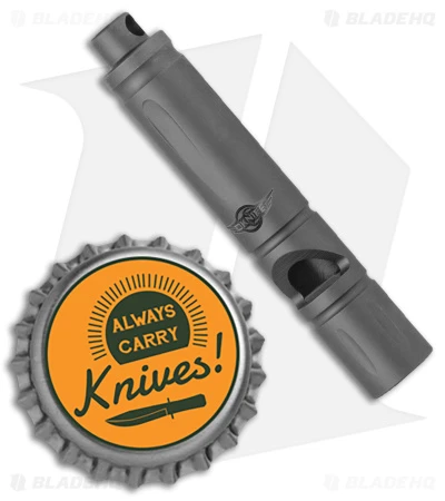 Olight Emergency Titanium Whistle - Gray 3 Olight Emergency Titanium Whistle - Gray - Image 3