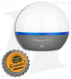 Olight Obulb Pro Rechargeable Bulb Light Gray (240 Lumens) -Knives And Tools Olight Obulb Pro Light Gray 240 Lumens BHQ 168900 jr bottlecap