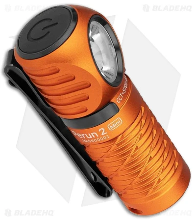 Olight Perun 2 Mini Rechargeable Flashlight Cool LED Orange (1100 Lumens) 4 Olight Perun 2 Mini Rechargeable Flashlight Cool LED Orange (1100 Lumens) - Image 4