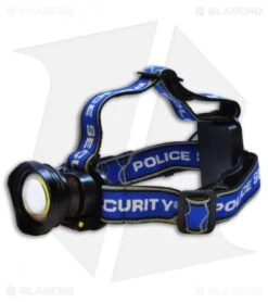 Police Security Breakout Headlamp Blue/Black (400 Lumens) 98298