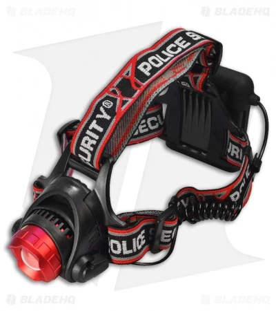 Police Security Elite Lookout Headlamp Red/Black (970 Lumens) 98070 1 Police Security Elite Lookout Headlamp Red/Black (970 Lumens) 98070