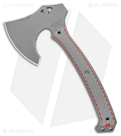 RMJ Tactical Weezerker 13" Tomahawk Layered Gray/Orange G10 (Tungsten Cerakote) 1 RMJ Tactical Weezerker 13" Tomahawk Layered Gray/Orange G10 (Tungsten Cerakote)