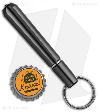 Real Steel Gray Fire Starter W/ Glass Breaker Tip F1301 3 Real Steel Gray Fire Starter W/ Glass Breaker Tip F1301 - Image 3