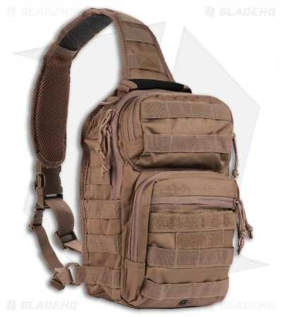 Red Rock Outdoor Gear Rover Sling Pack - Dark Earth Brown 1 Red Rock Outdoor Gear Rover Sling Pack - Dark Earth Brown