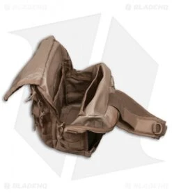 Red Rock Outdoor Gear Rover Sling Pack - Dark Earth Brown 6 Red Rock Outdoor Gear Rover Sling Pack - Dark Earth Brown -Knives And Tools Red Rock Outdoor Gear Rover Sling Pack Dark Earth Brown RED80129DE BHQ 93430 jr open 2