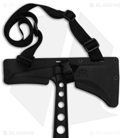 Red Rock RifleWorks Monolithic Tomahawk Axe W/ Sheath (Black DLC) MT-1-DLC 2 Red Rock RifleWorks Monolithic Tomahawk Axe W/ Sheath (Black DLC) MT-1-DLC - Image 2