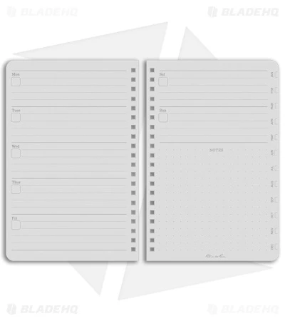 Rite In The Rain No. P52 Weekly Planner Undated (Black) 2 Rite In The Rain No. P52 Weekly Planner Undated (Black) - Image 2