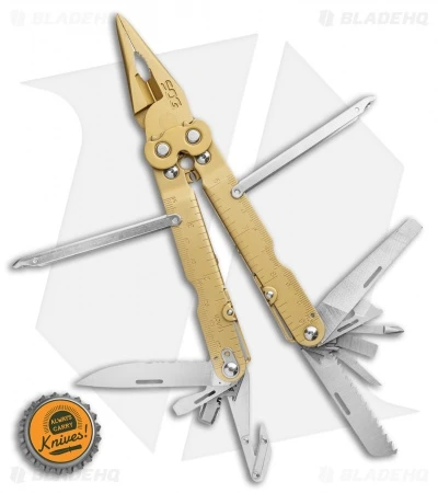 SOG Powerlock 18-in-1 Multi-Tool + V-Cutter (Gold) S62GN-BX 4 SOG Powerlock 18-in-1 Multi-Tool + V-Cutter (Gold) S62GN-BX - Image 4