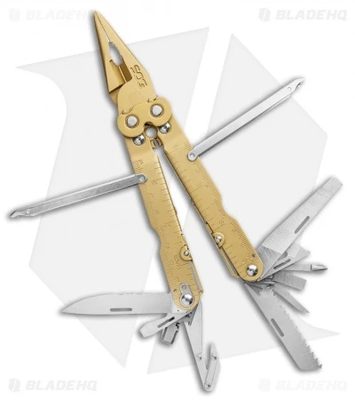 SOG Powerlock 18-in-1 Multi-Tool + V-Cutter (Gold) S62GN-BX 1 SOG Powerlock 18-in-1 Multi-Tool + V-Cutter (Gold) S62GN-BX