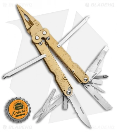 SOG Powerlock 18-in-1 Multi-Tool W/ Nylon Sheath (Gold) S60GN-BX 4 SOG Powerlock 18-in-1 Multi-Tool W/ Nylon Sheath (Gold) S60GN-BX - Image 4