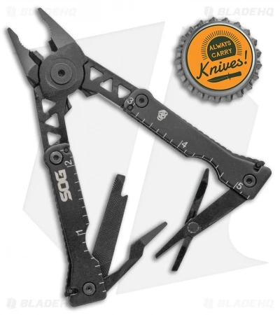 SOG Sync I Belt Buckle Multi-Tool Black SN1002-CP 7 SOG Sync I Belt Buckle Multi-Tool Black SN1002-CP - Image 7