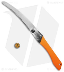 Silky Gomboy Curve 9.75" Folding Saw - Orange -Knives And Tools Silky Gomboy Curve 240mm Handsaw BHQ 97344 td size