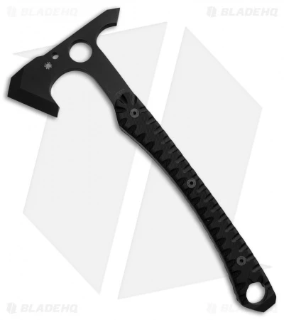 Spyderco Warrior Hawk 13.6" Tomahawk Axe Black G-10 W/ Boltaron Sheath H03 1 Spyderco Warrior Hawk 13.6" Tomahawk Axe Black G-10 W/ Boltaron Sheath H03
