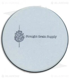 Straight Grain Supply Dual-Grit Round Sharpening Stone 240/400
