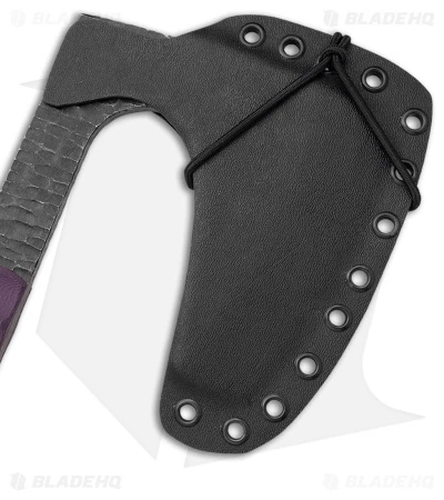Stroup Knives Viking Axe Purple G-10 W/ Kydex Sheath 3 Stroup Knives Viking Axe Purple G-10 W/ Kydex Sheath - Image 3