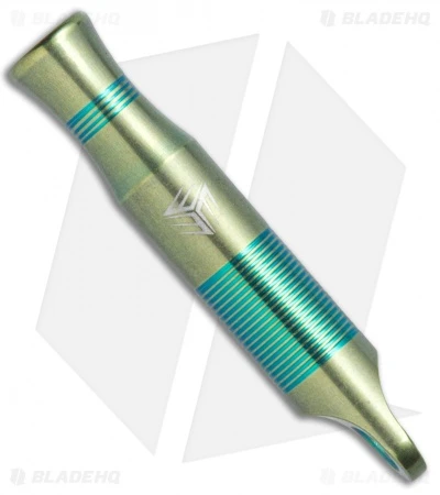 WE Knife Co. 120dB Titanium Whistle Green A-05C 2 WE Knife Co. 120dB Titanium Whistle Green A-05C - Image 2