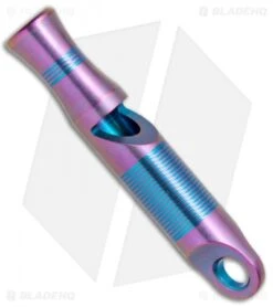 WE Knife Co. 120dB Titanium Whistle Purple/Blue A-05A