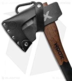 WOOX Forte-X Axe 28" - Hickory 6 WOOX Forte-X Axe 28" - Hickory -Knives And Tools WOOX Forte X Hewing Axe 28in BHQ 125238 jr sheath
