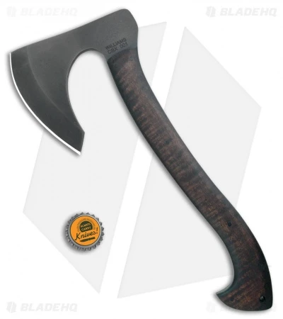 Williams Blade Design 14.5" Compact Bearded Axe W/ Maple Wood CBX-001 3 Williams Blade Design 14.5" Compact Bearded Axe W/ Maple Wood CBX-001 - Image 3