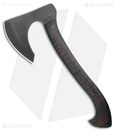 Williams Blade Design 14.5" Compact Bearded Axe W/ Maple Wood CBX-001 1 Williams Blade Design 14.5" Compact Bearded Axe W/ Maple Wood CBX-001