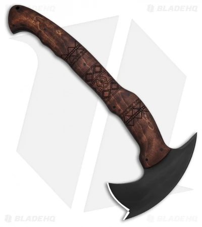 Winkler Knives Sayoc RnD Hawk Axe Tribal W/ Front Spike & Carrier 2 Winkler Knives Sayoc RnD Hawk Axe Tribal W/ Front Spike & Carrier - Image 2