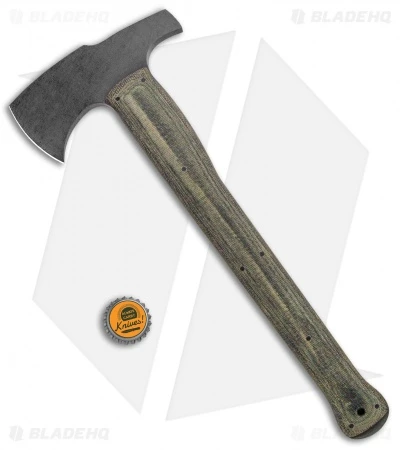 Winkler Knives Combat Axe/Hammer Black Canvas Laminate (13.75") Caswell 3 Winkler Knives Combat Axe/Hammer Black Canvas Laminate (13.75") Caswell - Image 3