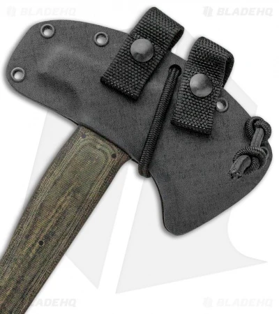 Winkler Knives Combat Axe/Hammer Black Canvas Laminate (13.75") Caswell 2 Winkler Knives Combat Axe/Hammer Black Canvas Laminate (13.75") Caswell - Image 2