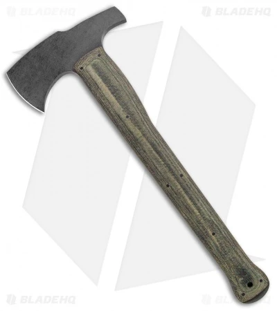 Winkler Knives Combat Axe/Hammer Black Canvas Laminate (13.75") Caswell 1 Winkler Knives Combat Axe/Hammer Black Canvas Laminate (13.75") Caswell