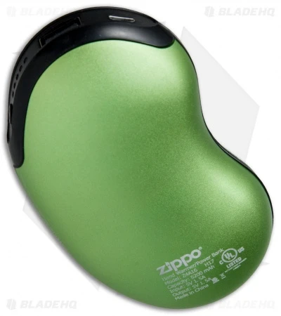 Zippo 6 Hour USB Rechargeable Hand Warmer (Green) Z4A16 2 Zippo 6 Hour USB Rechargeable Hand Warmer (Green) Z4A16 - Image 2