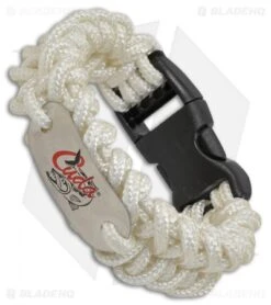 Camillus Cuda Womens Small Paracord Survival Bracelet (White)