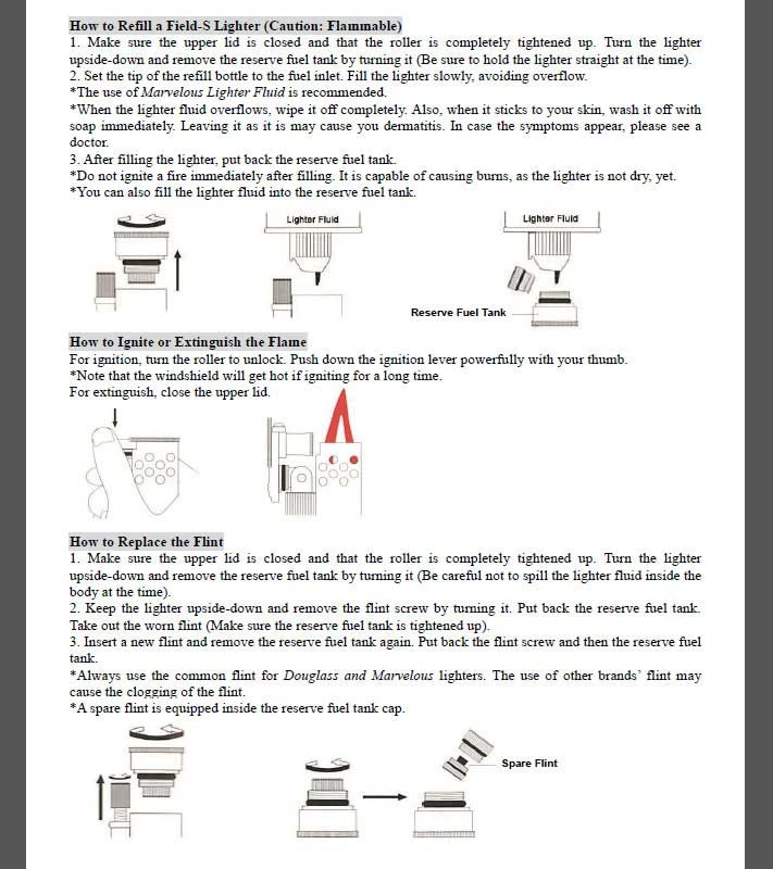 Douglass Field-S Lighter Waterproof Japan (Diamond Cut Ribbed) 4 Douglass Field-S Lighter Waterproof Japan (Diamond Cut Ribbed) - Image 4