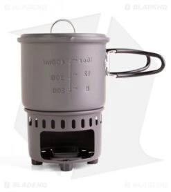 Esbit Hard Anodized Aluminum Solid Fuel Cookset (585 ML)